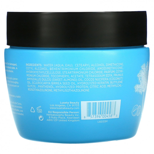 Luseta Beauty, Маска для волос с кокосовым молоком, 500 мл (16,9 жидк. Унции) #1