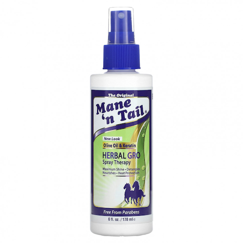 Mane 'n Tail, Herbal Gro Spray Therapy, оливковое масло и кератин, 178 мл (6 жидк. Унций) #1