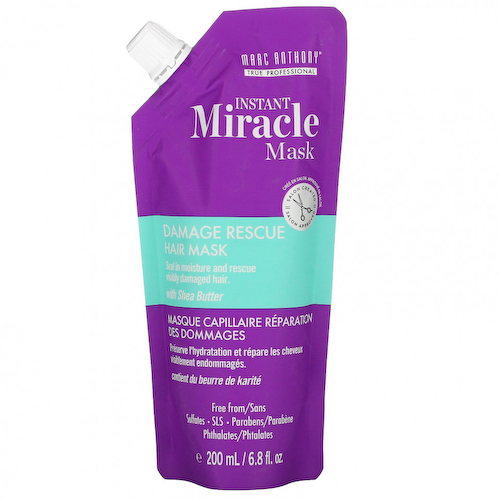 Marc Anthony, Instant Miracle Mask, маска для волос, восстанавливающая поврежденные волосы, 200 мл (6,8 жидк. Унции) #1