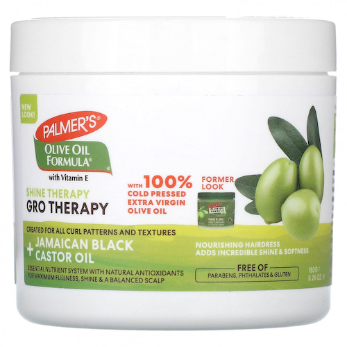 Palmers, Формула оливкового масла с витамином E, Shine Therapy Gro Therapy, 150 г (5,25 унции) #1