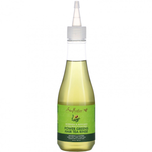 SheaMoisture, Чай для ополаскивания волос Power Greens, моринга и авокадо, 237 мл (8 жидк. Унций) #1