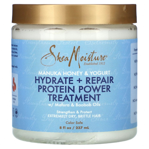 SheaMoisture, Manuka Honey & Yogurt, увлажняющий и восстанавливающий протеиновый комплекс, 237 мл (8 жидк. Унций) #1