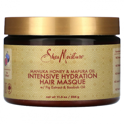 SheaMoisture, Маска для интенсивного увлажнения волос, мед манука и масло мафуры, 326 г (11,5 унции) #1