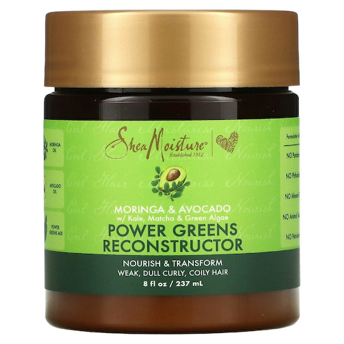 SheaMoisture, Power Greens, восстанавливающий кондиционер для волос, моринга и авокадо, 237 г (8 жидк. унций) #1