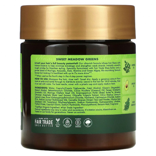SheaMoisture, Power Greens, восстанавливающий кондиционер для волос, моринга и авокадо, 237 г (8 жидк. унций) #1