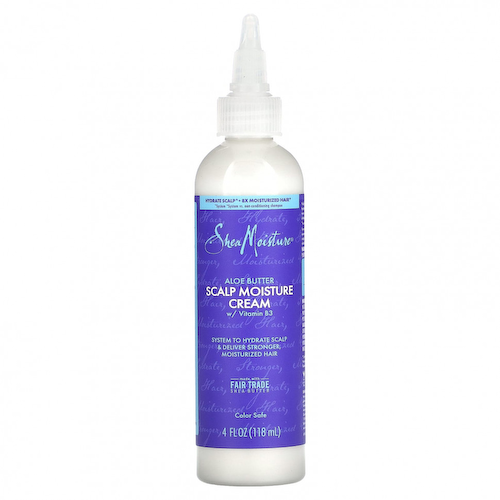 SheaMoisture, Увлажняющий крем для кожи головы, масло алоэ, 118 мл (4 жидк. Унции) #1