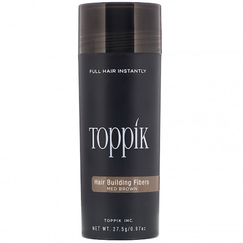 Toppik, Hair Building Fibers, волокна, оттенок коричневый, 27,5 г #1