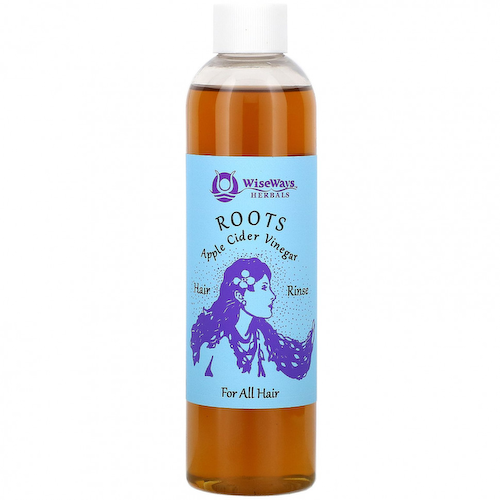 WiseWays Herbals, Roots, Ополаскиватель для волос с яблочным уксусом, для всех волос, 8 унций (236 мл) #1