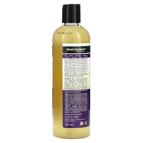 Aunt Jackie's Curls & Coils, Power Wash, интенсивный очищающий шампунь, 355 мл (12 жидк. Унций) #1