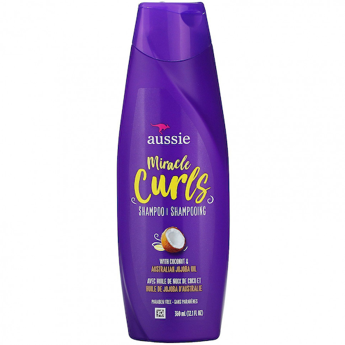 Aussie, Miracle Curls, шампунь с кокосовым маслом и маслом австралийского жожоба, 360 мл (12,1 жидк. унций) #1