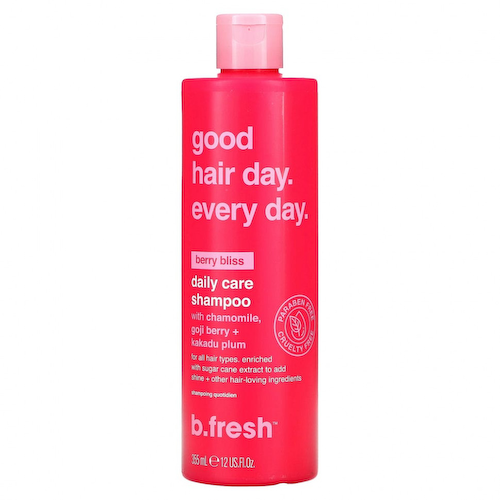 b.fresh, Good Hair Day Every Day, шампунь для ежедневного ухода, для всех типов волос, Berry Bliss, 355 мл (12 жидк. Унций) #1