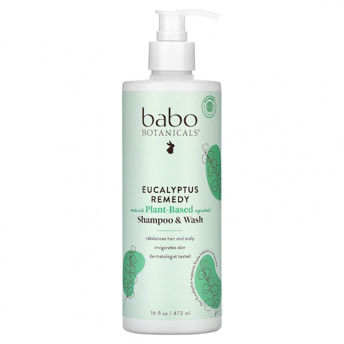Babo Botanicals, Шампунь и гель для душа с эвкалиптом, 473 мл (16 жидк. Унций) #1