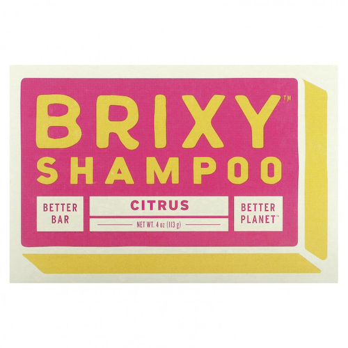 Brixy, Мыльный шампунь, цитрус, 1 шт., 113 г (4 унции) #1