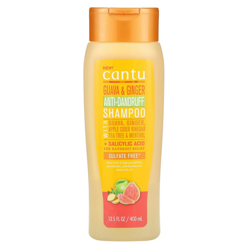 Cantu, Шампунь против перхоти с гуавой и имбирем, 400 мл (13,5 жидк. Унции) #1