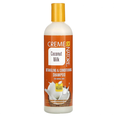 Creme Of Nature, Coconut Milk, шампунь для распутывания и кондиционирования, для нормальных волос, 354 мл (12 жидк. Унций) #1