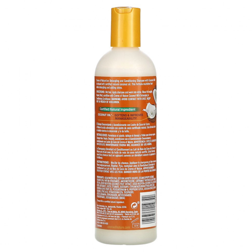 Creme Of Nature, Coconut Milk, шампунь для распутывания и кондиционирования, для нормальных волос, 354 мл (12 жидк. Унций) #1
