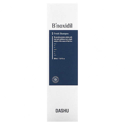 Dashu, B'noxidil, свежий шампунь, 500 мл (16,9 жидк. Унции) #1