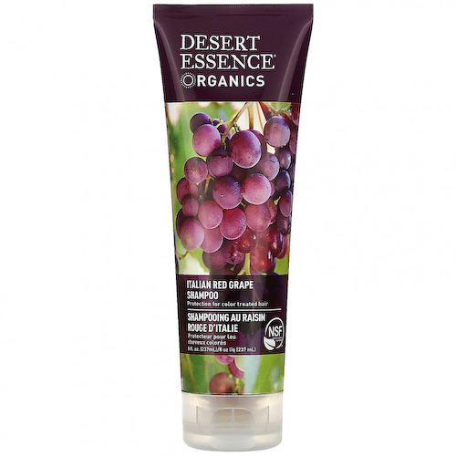 Desert Essence, Organics, шампунь с итальянским красным виноградом, 237 мл (8 жидких унций) #1
