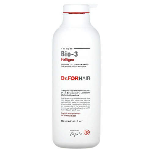 Dr.ForHair, Folligen, шампунь, Bio-3, 500 мл (16,91 жидк. Унции) #1