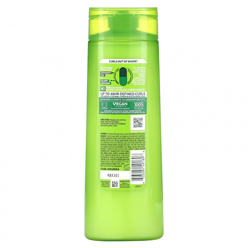 Garnier, Curl Nourish, увлажняющий шампунь, для всех типов локонов, 370 мл (12,5 жидк. Унции) #1