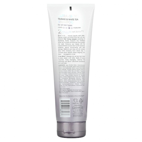 Giovanni, Ultra Shine Shampoo, For All Hair Types, Tsubaki + White Tea, 8.5 fl oz (250 ml) #1