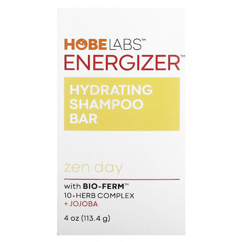 Hobe Labs, Energizer, увлажняющий батончик с шампунем, Zen Day, 113,4 г (4 унции) #1