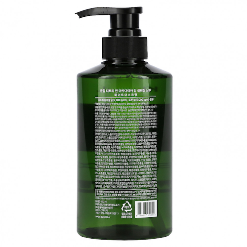 Kundal, Tea Tree & Macadamia, шампунь, белый мускус, 500 мл (16,9 жидк. Унции) #1