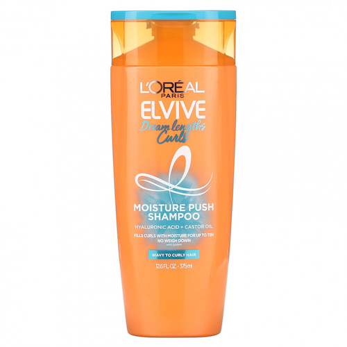 L'Oréal, Elvive, Dream Lengths Curls, увлажняющий шампунь, 375 мл (12,6 жидк. Унции) #1