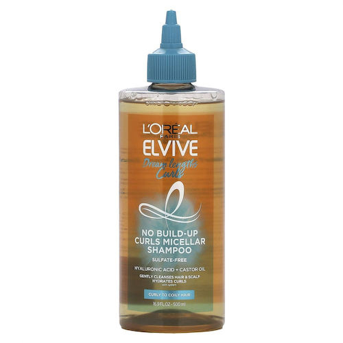 L'Oréal, Elvive, Dream Lengths Curls, мицеллярный шампунь, для вьющихся и кудрявых волос, 500 мл (16,9 жидк. Унции) #1