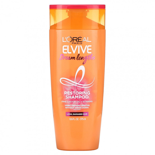 L'Oréal, Elvive, Dream Lengths, восстанавливающий шампунь, 375 мл (12,6 жидк. Унции) #1