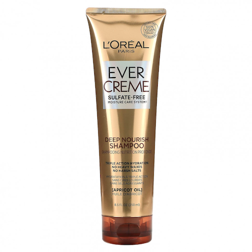 L'Oréal, Ever Creme, шампунь для глубокого питания с абрикосовым маслом, 250 мл (8,5 жидк. Унции) #1