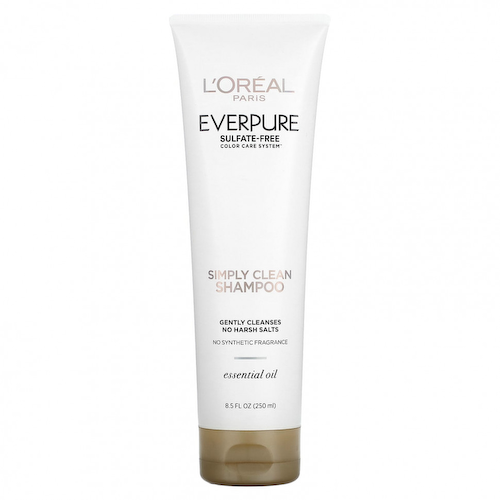 L'Oréal, EverPure, Simply Clean Shampoo, эфирное масло, 250 мл (8,5 жидк. Унции) #1