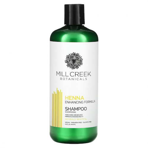 Mill Creek Botanicals, Шампунь с хной, улучшающая формула, 414 мл (14 жидк. Унций) #1