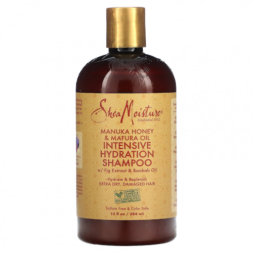 SheaMoisture, Manuka Honey & Mafura Oil, шампунь для интенсивного увлажнения, для очень сухой кожи, для поврежденных волос, 384 мл (13 жидк. Унций) #1