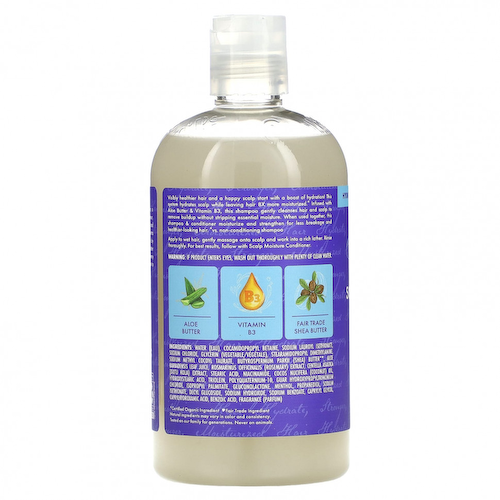 SheaMoisture, Увлажняющий шампунь для кожи головы, масло алоэ, 384 мл (13 жидк. Унций) #1