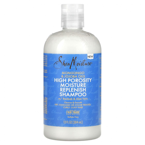 SheaMoisture, Увлажняющий шампунь High Prosperity, масла монгонго и жожоба, 384 мл (13 жидк. Унций) #1