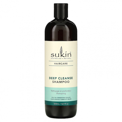 Sukin, Haircare, шампунь для глубокого очищения, для жирной и скопившейся кожи головы, 500 мл (16,9 жидк. Унции) #1