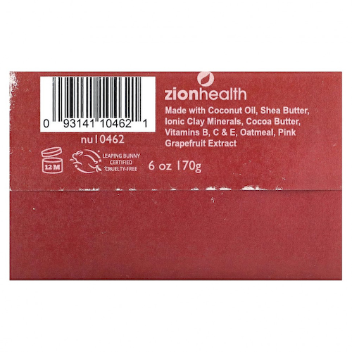 Zion Health, Шампунь с античной глиной, розовый грейпфрут, 70 г (6 унций) #1