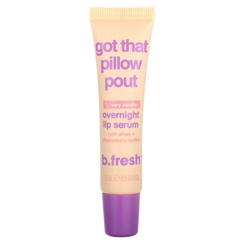 b.fresh, Got That Pillow Pout, ночная сыворотка для губ, с ванильным вкусом, 15 мл (0,5 жидк. Унции) #1