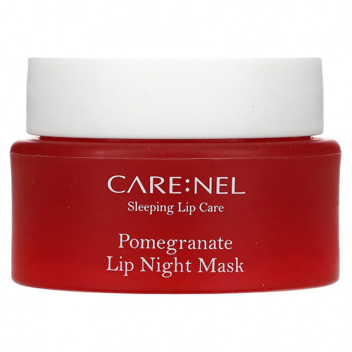 Care:Nel, Sleeping Lip Care, ночная маска для губ, гранат, 23 г (0,81 унции) #1