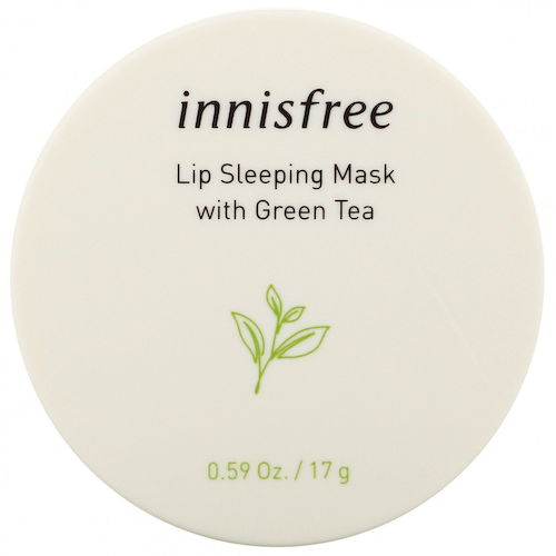 Innisfree, Ночная маска для губ с зеленым чаем, 17 г (0,59 унции) #1