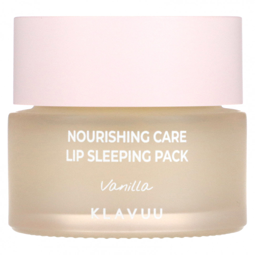 KLAVUU, Nourishing Care, ночная маска для губ, ваниль, 20 г (0,70 унции) #1