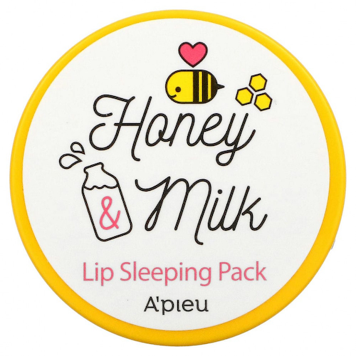 A'Pieu, Honey & Milk, ночная маска для губ, 6,7 г #1