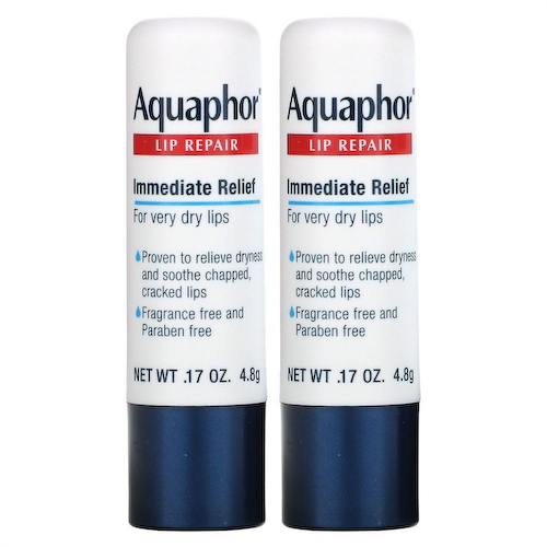 Aquaphor, Lip Repair Stick, Немедленное облегчение, 2 палочки, 0,17 унции (4,8 г) #1