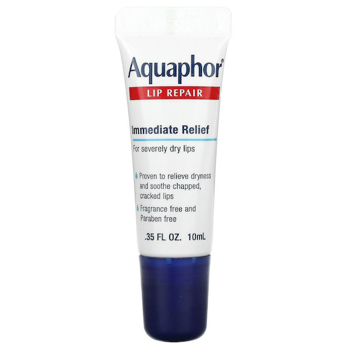 Aquaphor, Восстанавливающее средство для губ мгновенного действия без отдушек, 10 мл (0,35 жидкой унции) #1
