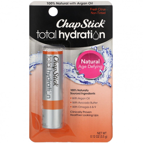 Chapstick, Total Hydration, бальзам для губ, «Свежий цитрус», 3,5 г #1