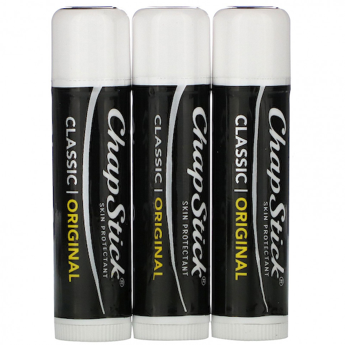 Chapstick, Защитный бальзам для губ, классическая коллекция, 3 тюбика по 4 г #1