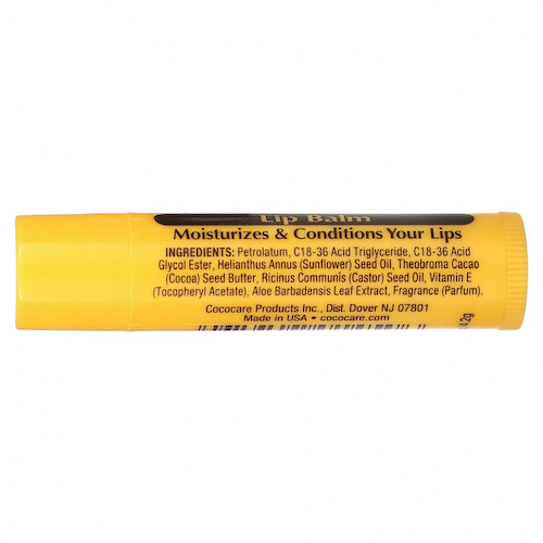 Cococare, Бальзам для губ с маслом какао, 4,2 г (0,15 унции) #1
