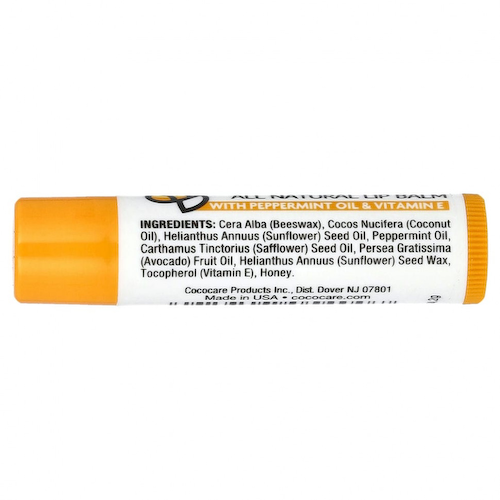 Cococare, Beeswax,полностью натуральный бальзам для губ, 4,2 г (15 унций) #1