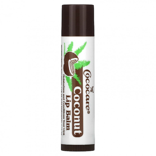 Cococare, Кокосовый бальзам для губ, 4,2 г (0,15 унции) #1